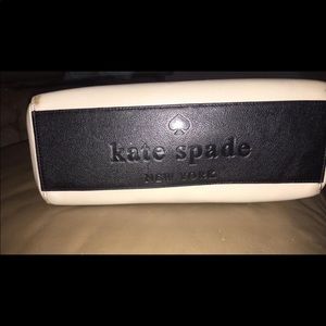 kate spade black and tan